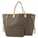 Juliet茱麗葉精品 Louis Vuitton LV M40990 NEVERFULL GM 經典花紋子母束口購物包.米現金價$59,500