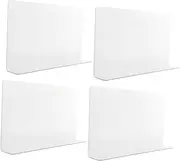 CANIGHT 4pcs Anti-Splash Baffle Shower Threshold Clear Bathtub Splash Guard Splash Guard for Bathtub Splash Guard for Shower Bathroom Splash Guard for Sink Shower Splash Guard