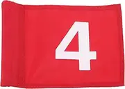 HONMEET Portable Golf Putting Flag Numbered Golfing Training Flag for Practice Durable Wear Design for Home Outdoor Use Essential Golfing Tool