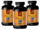 STEM CELL Enhancer 500mg - Organic Blue Green Algae - Anti Aging - 3 Bottles