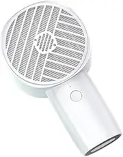 AirFanta mini. Portable fan with HEPA filter. Battery for 10 hours and USB rechargeable. Cover your nose with it to breathe the 150L/min clean air. (White)