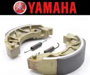 Set of (2) Yamaha FRONT Brake Shoes and Springs #5SW-WF53E-10-00
