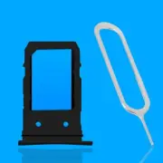 Single Sim Card Holder Slot Sim Tray Replacement f Verizon Google Pixel 3a Phone