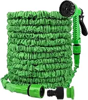 Expandable Garden Hose Pipe, Hosepipes for Garden Flexible Garden Hose with 7 Function Spray Gun,Extendable Water Hose Retractable Magic Hose Pipe for Gardening Car Washing (30m 100ft)