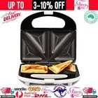 Deep Dish Non Stick 2 Slice Bread Sandwich Press Maker Jaffle Toaster Toast New