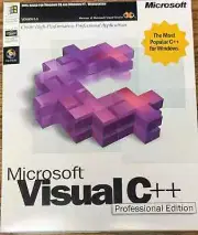 Microsoft Visual C++ Professional 5.0 CD Windows 95 - New in box!