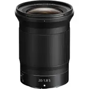 Nikon NIKKOR Z 20mm f/1.8 S Lens (Z-Mount)