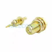 10x RP-SMA Solder Jack Female (Male Pin) Bulkhead RF Connector for 1.13mm Cable
