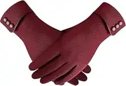 [Suphigher] Winter Gloves for Women, Winter Touch Screen Texting Warm Gloves with Thermal Soft Lining for Women