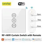 Tuya Smart Life RF WIFi Smart Curtain Blinds Roller Shutter Switch Google Home A