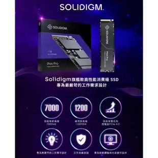 Solidigm P44 Pro 512G 1T M.2 PCIe 4.0 SSD 固態硬碟