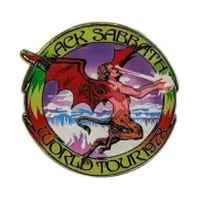 BLACK SABBATH - WORLD TOUR 1978 - LAPEL/HAT PIN - BRAND NEW - MUSIC BSPIN06