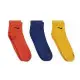 Nike 襪子 Everyday Plus Ankle Socks 三雙入 橙 寶藍 黃 短襪 SX6893-910