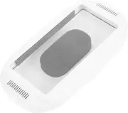 ELAYARD Bathroom Phone Case Cell Phone Shower Accessories for Bathroom Phone Shower Holder Bath Accessories Wall Mount Shower Phone Holder Phone Case for Shower Wall White Plastic