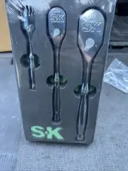 3pc LP90 SK Tools USA S-K Professional Ratchet Set 1/2” 3/8” 1/4” In Foam 80240
