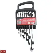 FLEX 7pc SAE Ratchet Wrench Automotive Tool Set DIY Home Shop Tools Gift Set