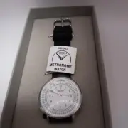 Seiko Metronome Watch Standard Line Monotone Classic SMW006AP 74-A62 NEW