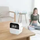 Smart Alarm Clock AM/FM Radio- White Noise Temperature-Humidity Sensor Personal