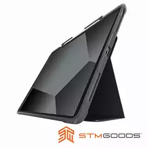 STM Rugged Plus for iPad Pro 12.9吋 (第五代) 強固軍規防摔平板保護殼 - 黑