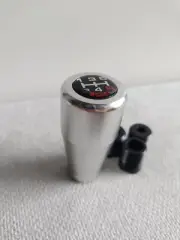 SPOON CHROME 5SP shift gear knob for HONDA CIVIC EP3 FN2 FK2 S2000 TYPE R ACCORD (for: Honda)