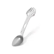 Spork Spoon Fork Travel Backpacking Camping Eating Tool knife Stainless Steel