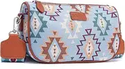 [BOYATU] Women Purse Western Crossbody Bags: Small Cross Body Bag Trendy - Boho Aztec Shoulder Purses for Women