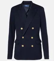 [Polo Ralph Lauren] Polo Ralph Lauren Double-breasted blazer AU 6 blue