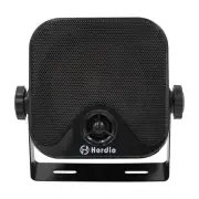 Herdio 1pair 4" Waterproof Boat Marine Box Surface Mounted Outdoor Speakers