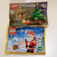 在飛比找蝦皮購物優惠-樂高 LEGO 30478 聖誕老人 30576聖誕樹