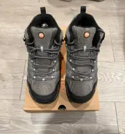 Merrell Moab 2 Mid Waterproof Hiking boot - Women’s Size 9 Wide - Granite
