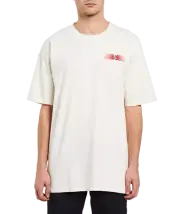VOLCOM Men's S/S T-Shirt VOLTRUDE - Off White - XLarge - NWT - LAST ONE LEFT