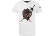 The Legend Of Zelda Mens Pyjama Set (White/Grey/Black) - UTNS6741