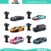 1:24 Scale Remote Control Car With Battery & USB Rechargeable 6 Styles Options
