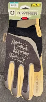 Mechanix Wear Landscapers Canvas Leather Padded Palm Work Gloves 4964222 Sz XL