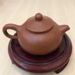 老壺王 早期手工製作茶壺 宜興壺 紫砂茶壺 茶壺 茶具 紅土 約130 CC