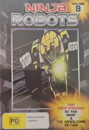 Ninja Robots Volume 8 - 2 GREAT EPISODES -DVD Series Animated New Region ALL