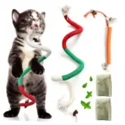Kittens Toys，Cat Chew Toys for Indoor Cats, Catnip Toy for Small&Large 2 Pack