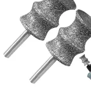 2-Pack Diamond Dog Nail Grinding Bits for Safe Nail Trimming - Dremel Compatible