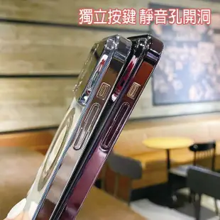 【HongXin】iPhone 15 Plus 6.7吋 一體鏡頭大視窗磁吸手機保護殼