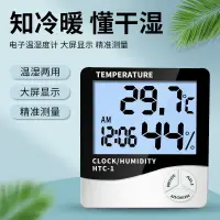 在飛比找樂天市場購物網優惠-溫濕度計高精度藥店專用電子溫度表精準家用室內掛壁顯示器記錄儀