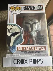 BO-KATAN KRYZE FE 693 STAR WARS FUNKO Pop Vinyl NEW in Mint Box + Protector