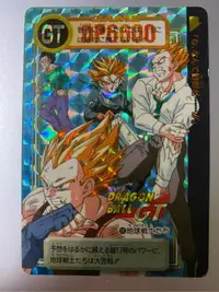 在飛比找Yahoo!奇摩拍賣優惠-七龍珠 Dragon Ball Z GT 萬變卡 金卡 閃卡