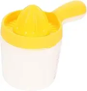 Manual Lemon Squeezer Fruit Juicer Tool for Home Kitchen for Oranges Grapefruits Easy to Use Clean Essential Kitchen Supply Transparent
