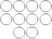 Coin Capsules with Foam Gasket 29mm to 39mm Round Coin Case Holder Collection Container 10PCS, Coin Case