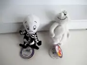 Starbucks Casper and Fatso The Friendly Ghost Finger Puppets Set of 2 with Tags