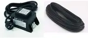 HPM 12V 150VA Garden Lighting Transformer + RGLCL21/30 30M Extra Heavy Duty G...