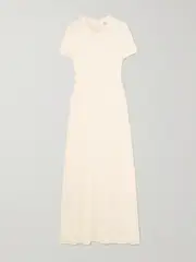 [TOTEME] TOTEME - Stretch-jersey Maxi Dress - Ecru - x small x small Ecru