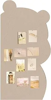 Felt Bulletin Board - Soft Picture Display Board Push Pin Panels | Aesthetic Wall Bulletin Panel Photo Display Decor for Pictures Cards Decorations
