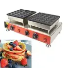 Commercial Electric Pancake Machine 50 Holes Double Head Dorayaki Maker