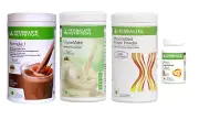 Herbalife Weight Loss Pack Dutch Chocolate F1 + Afresh + PPP Big+ Shakemate